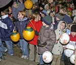 Kinderandrang.